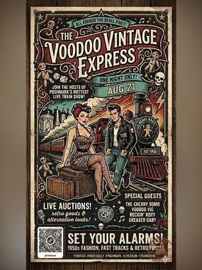 🎸🤘🏻Voodoo Vintage Express🖤🚂